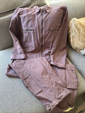 Free People Movement Dusty Purple Coveralls